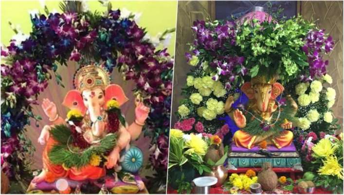 Ganeshotsav 2018 Makhar Decoration Ideas Flower Decorations To