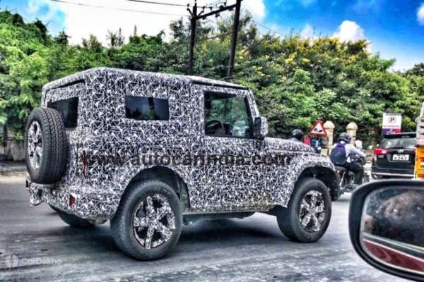 2020 Mahindra Thar Looks Production Ready Gets Alloy Wheels