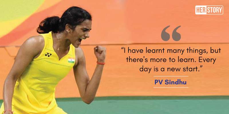 12 inspirational quotes by PV Sindhu that will show you what 12 inspirational quotes by PV Sindhu that will show you what