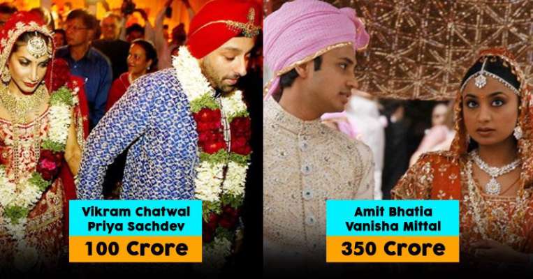 10 Most Expensive Indian Big Fat Weddings Of All Time Rvcj