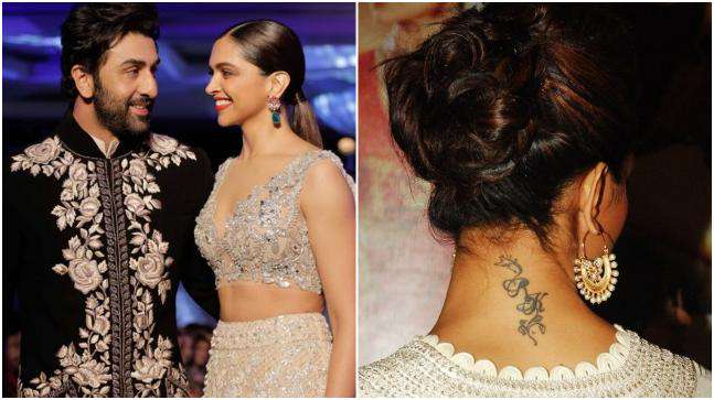 Image result for Deepika Padukone Finally Reveals What Happened to Her ‘RK Tattoo’