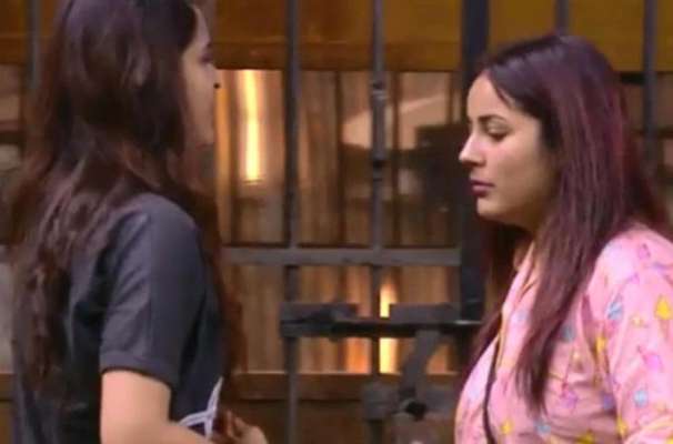 Bigg Boss 13 Madhurima Tuli And Shehnaaz Gill S Pillow Fight