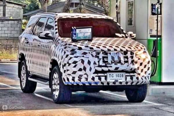 Toyota Fortuner Facelift Spied Likely To Launch In 2020 Car