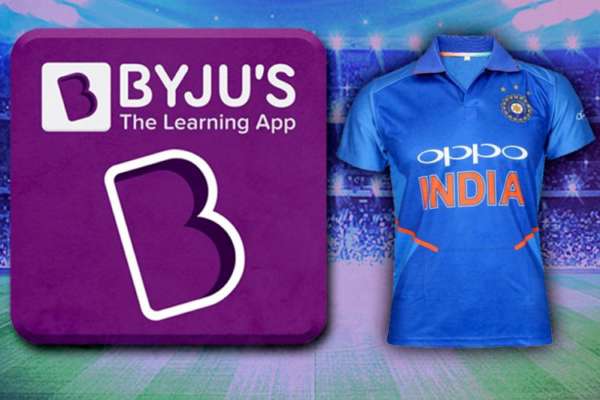 byju's india cricket jersey