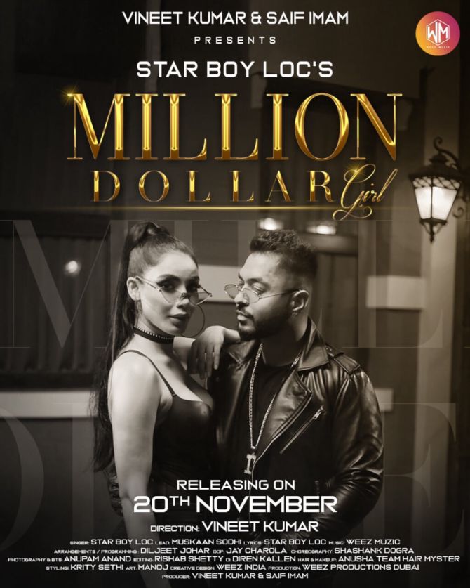 glæde Suri hydrogen Million dollar girl's poster shows star boy loc in a new avatar - Bollyy |  DailyHunt Lite