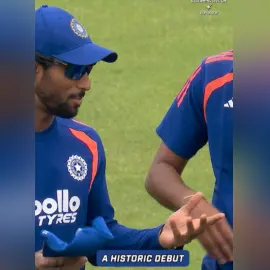 At just 15, vaibhav_sooryavanshi09 becomes India’s youngest-ever debutant. 🙌