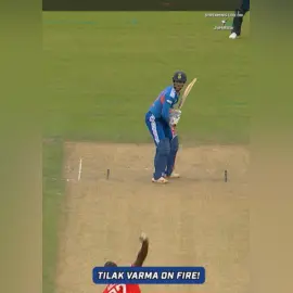A perfect finishing flourish from TilakVarma! 💪