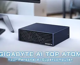 GIGABYTE AI TOP ATOM 64GB Unified Memory Version Expands Possibilities for Desktop AI Development