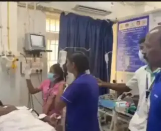திடீரென ஏரியில் கேட்ட அலறல் சத்தம்! இரவு முழுவதும் சேற்றில் சிக்கி தவித்த இளைஞர்! ஓடிச்சென்று உள்ளூர் மக்கள் உதவியுடன் உயிரைக் காப்பாற்றிய மா.சுப்பிரமணியன்.... வைரல் வீடியோ!!!!