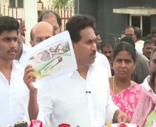 YSRCP chief Jagan Mohan Reddy meets jailed MLA Virupakshi, slams Chandrababu Naidu