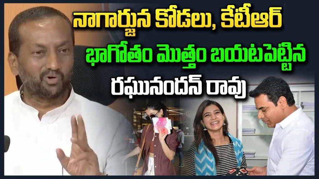 Nagarjuna : మొన్న సురేఖ..నేడు రఘునందన్..నాగ్ ఫ్యామిలీనే ఎందుకు టార్గెట్..?