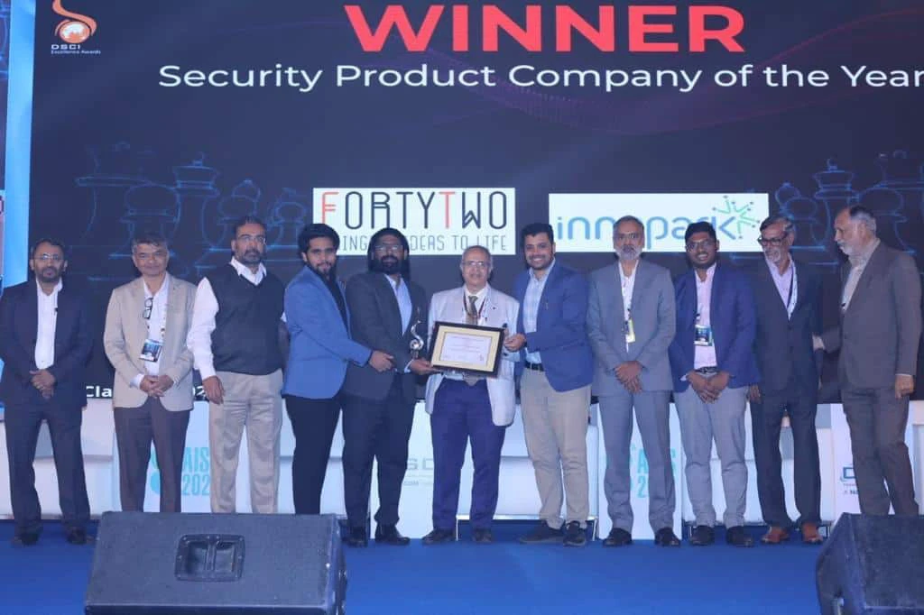 Innspark Solutions Bags 'Security Product Company Of The Year' Award at DSCI Excellence Awards 2022