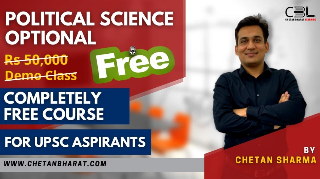 Chetan Bharat learning providing PSIR optional for UPSC completely free of cost