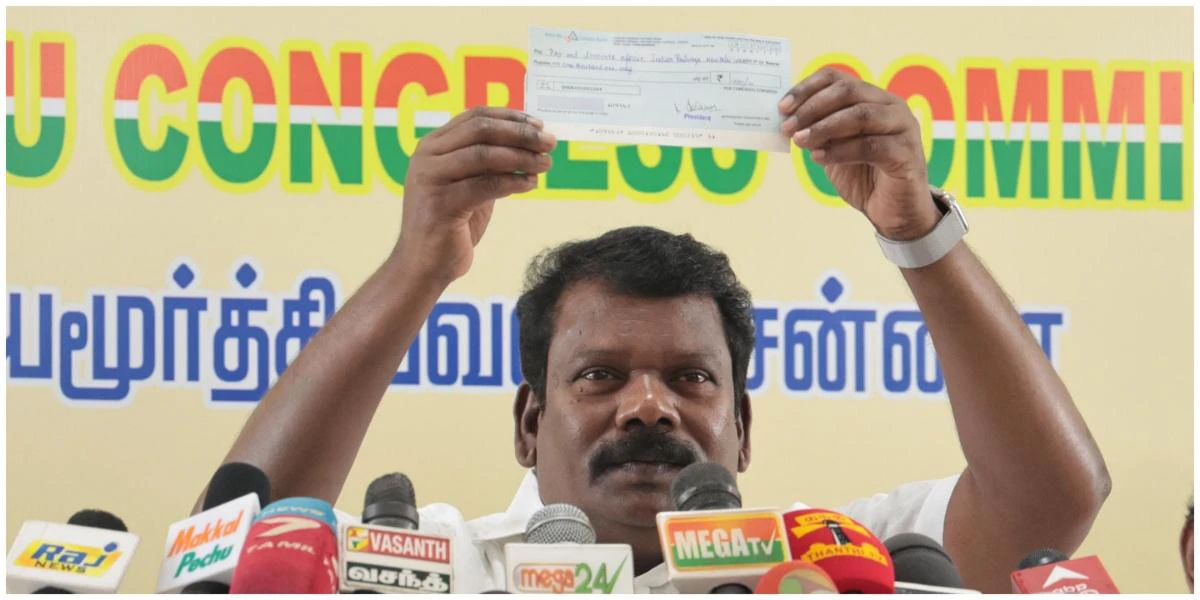 ரயில்வே அமைச்சருக்கு ரூ.1,001 அனுப்பும் போராட்டம் தொடங்கியதாக செல்வப்பெருந்தகை அறிவிப்பு