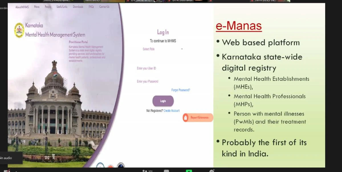 Karnataka launches 'e-Manas' a statewide mental health registry