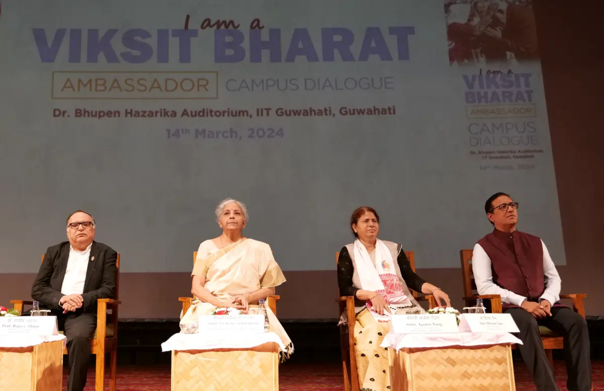 IIT Guwahati Hosts Finance Minister Nirm...