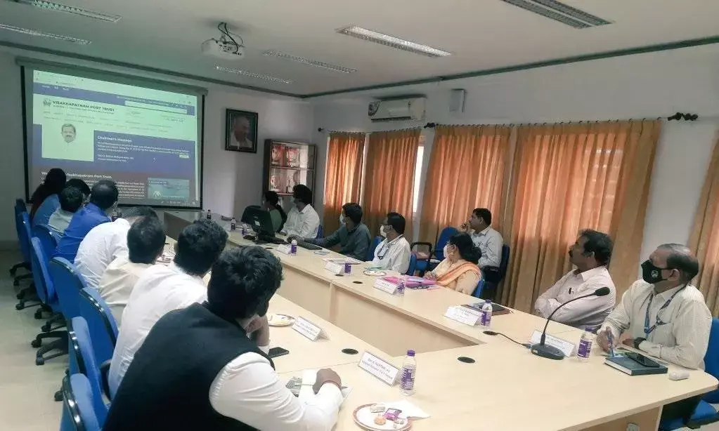 IES Officer Trainees Complete Maritime Economy Programme at Vizag Port ...