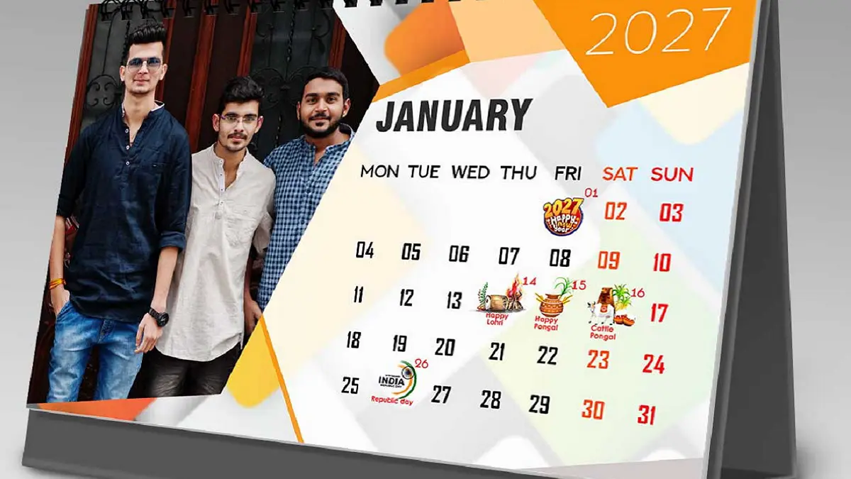 2027ஆம் விடுமுறைகள் பட்டியல்.. பொங்கல் வெள்ளிக்கிழமை, தீபாவளி வியாழக்கிழமை!