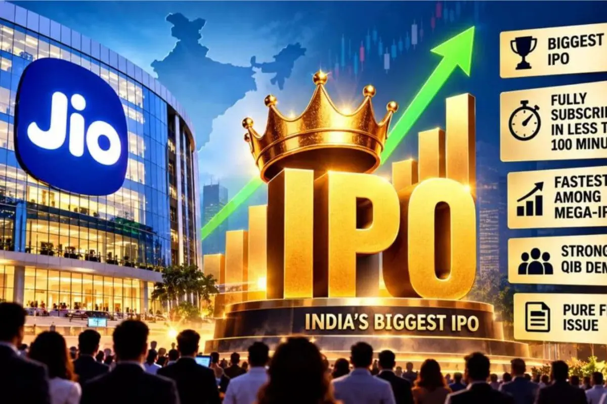 இந்தியாவின் மிகப்பெரிய ஜியோ பிளாட்பார்ம்ஸ் IPO.. தொடக்க நாளிலேயே 5 ரிக்கார்டுகள் முறியடிப்பு