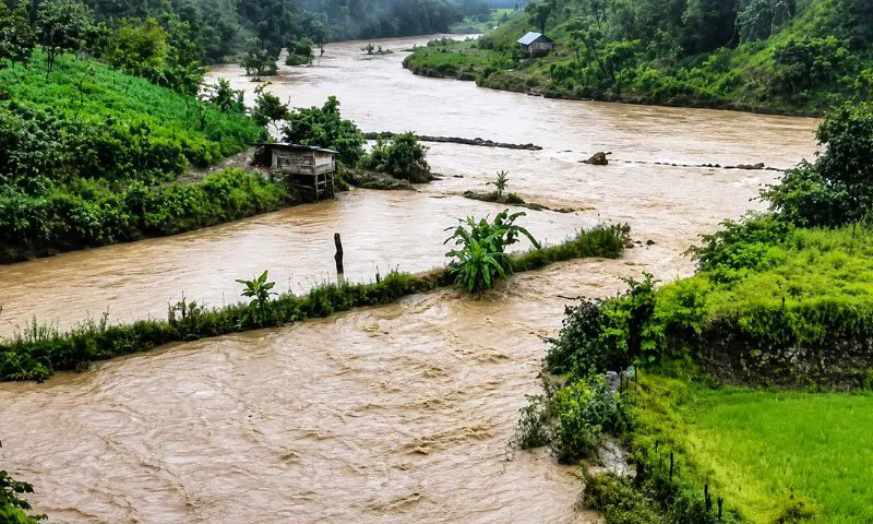 Isolate Mark Manipur: Flash floods and landslides isolate border villages, devastate ...