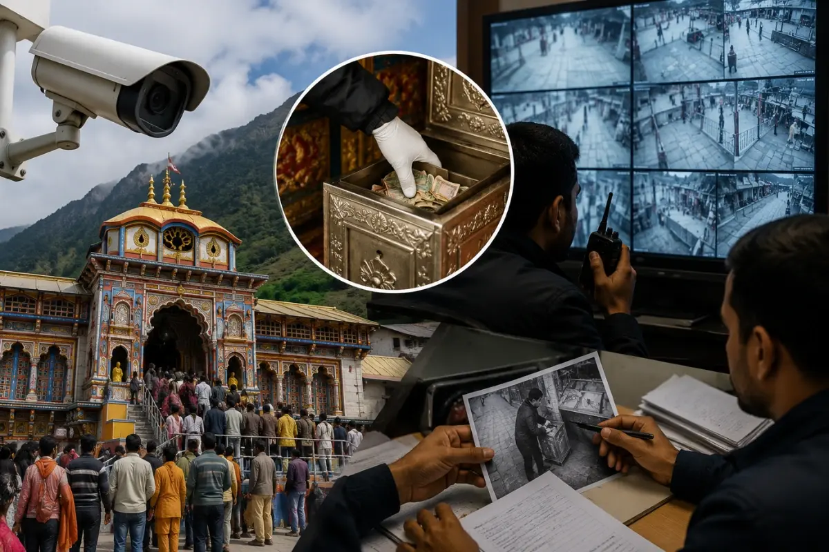  32 Days Of CCTV Footage Missing In Badrinath Donation Theft 