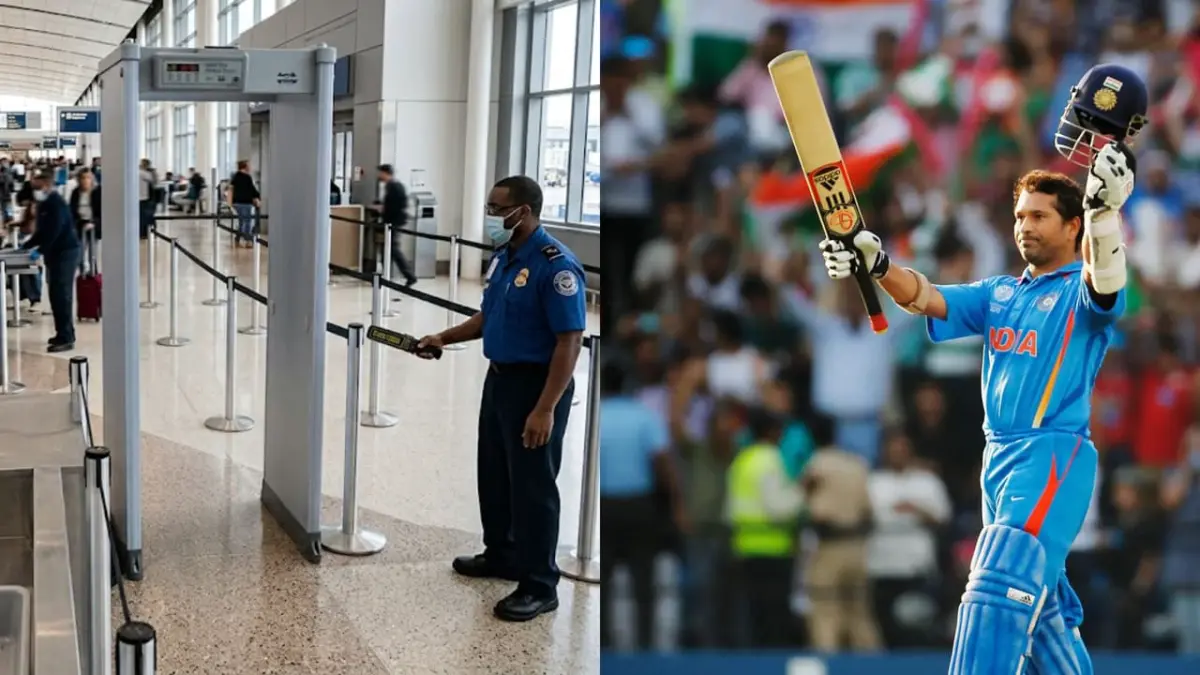 Sachin Tendulkar: ஏர்போர்ட்டில் சச்சினுக்கு மெட்டல் டிடெக்டர் செக்கிங் கிடையாது! ஏன் தெரியுமா?