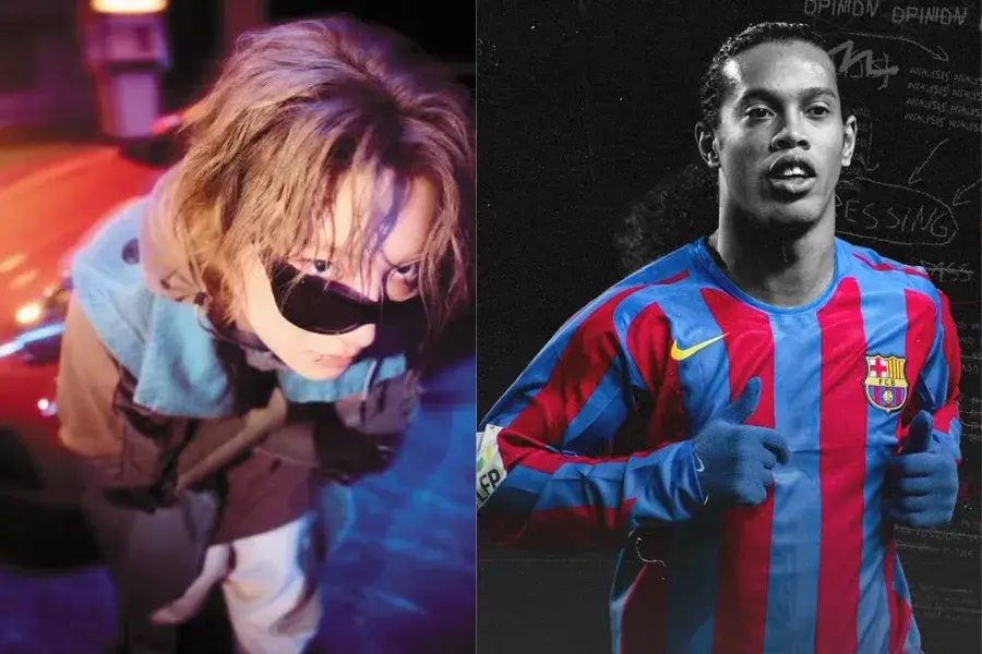South Korean rapper Penomeco joins football icon Ronaldinho's star ...