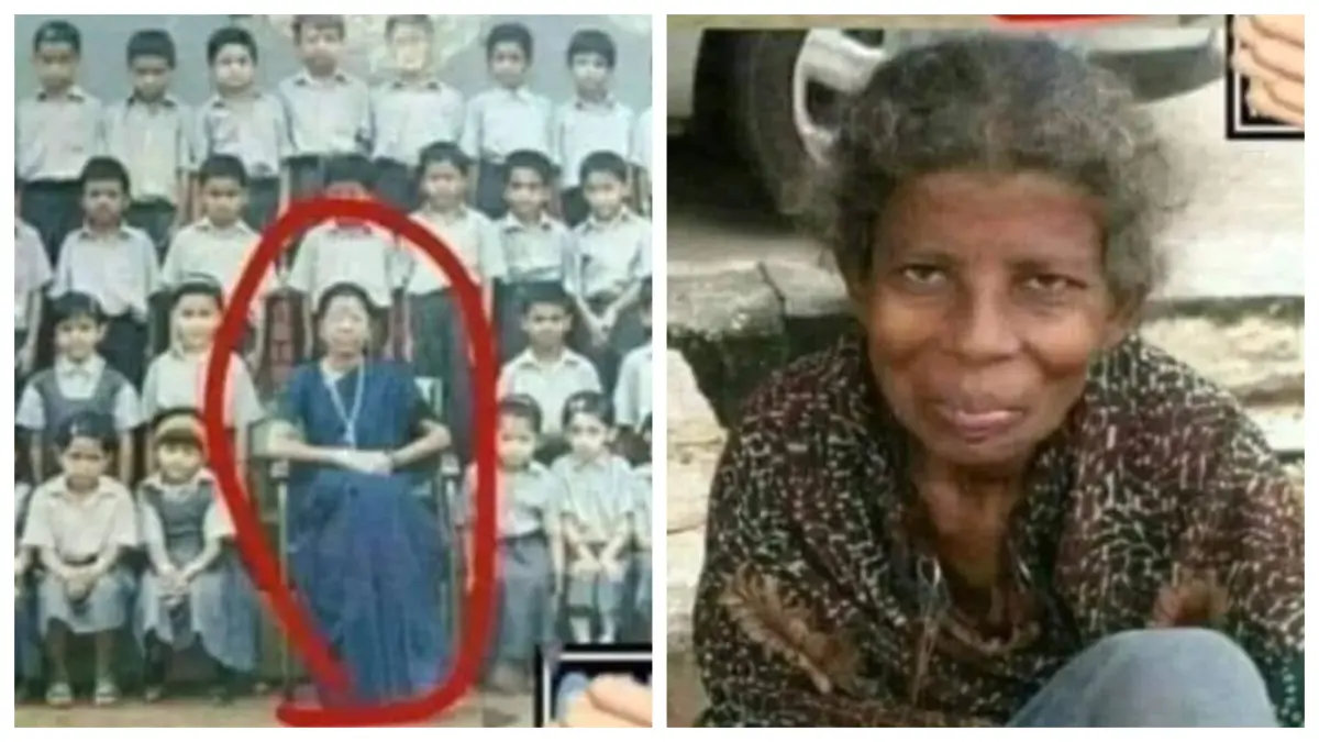 "மனிதநேயம் இன்னும் சாகவில்லை.." பிளாட்பாரத்தில் பிச்சை எடுத்த ஆசிரியைபழைய மாணவன் செய்த நெகிழ்ச்சியான காரியம்.. கலங்க வைக்கும் பின்னணி..!!