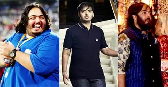 Mukesh Ambani Son Weight