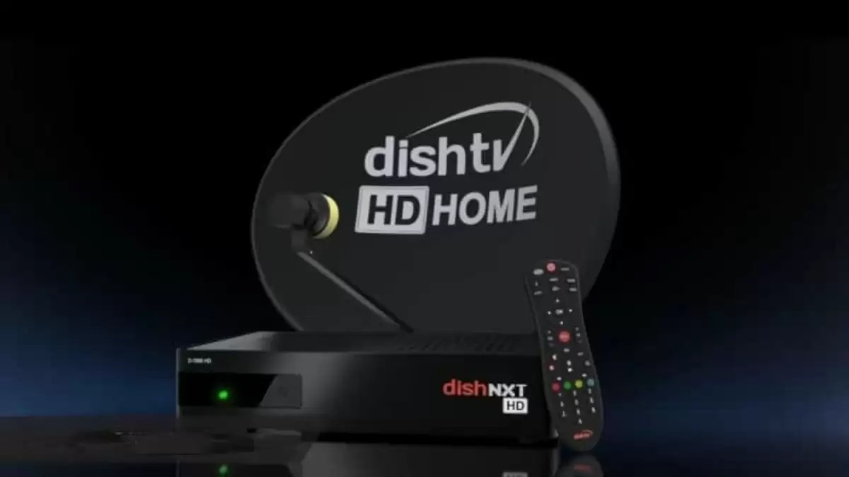 Dish tv. Virgin connect TV Box. Dish TV 95°.