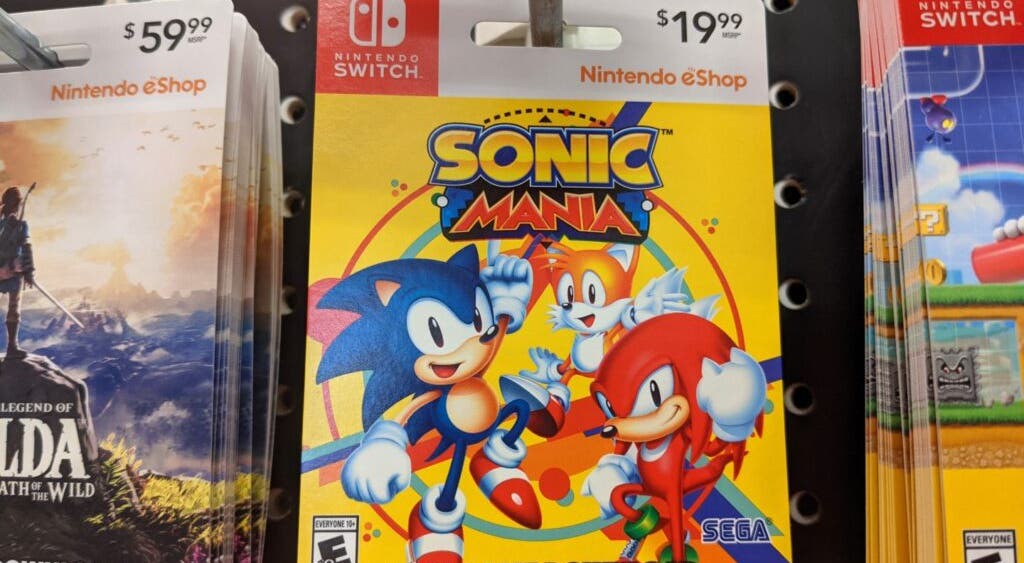 Sonic mania hot sale plus eshop