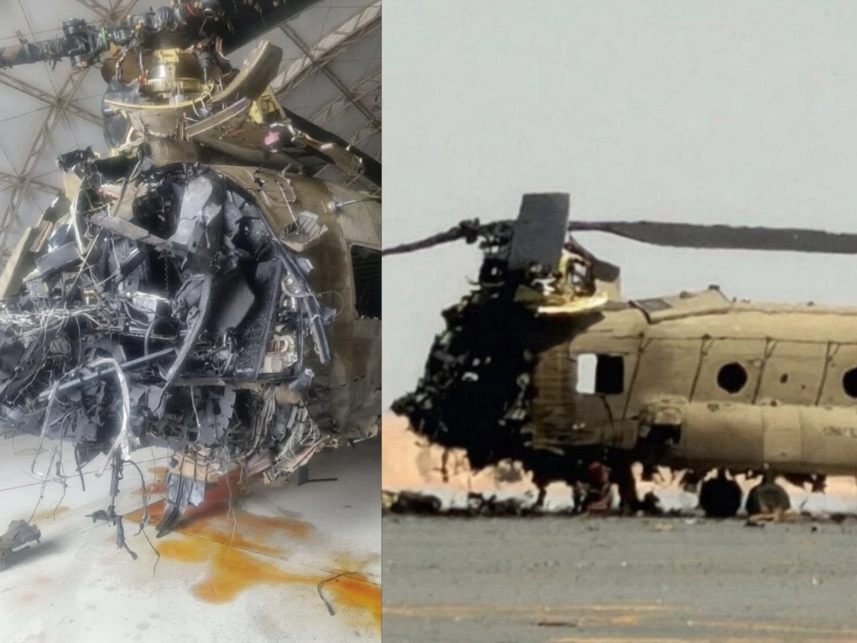 US-Israel-Iran War Latest Update: Iran Releases Photos Claimed to Show US Army CH-47 Chinook Wreckage in Kuwait Amid Middle East Conflict | Dailyhunt
