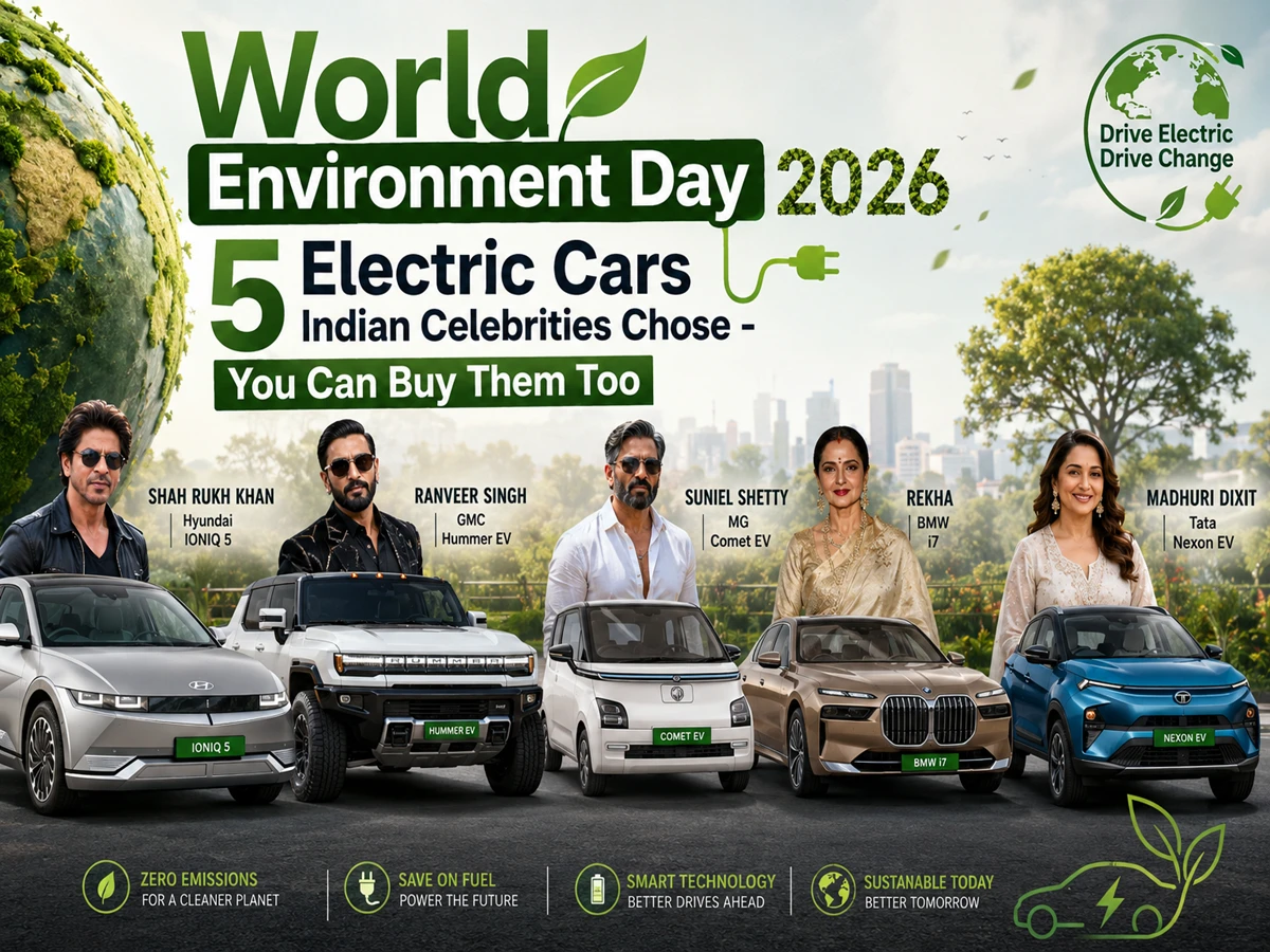 World Environment Day 2026: 7 Electric Cars Indian Celebrities Chose ...