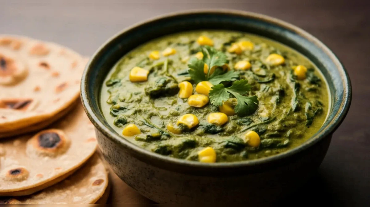How To Make Soft and Flavourful Corn Palak Sabzi in Simple Home-Style ...
