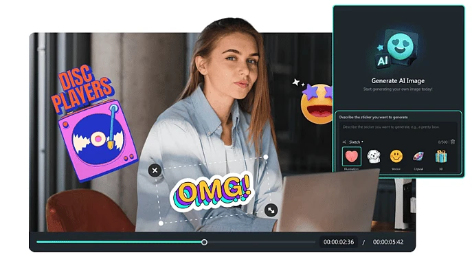 Enhancing Messaging Conversations with Filmora 14's AI Sticker ...
