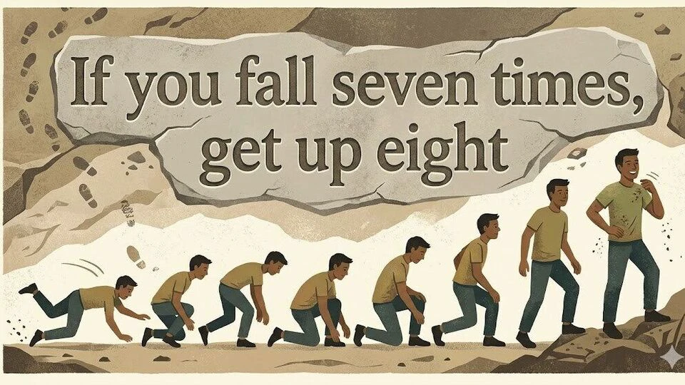 Spanish Proverb of the Day: 'If you fall seven times, get up eight ...