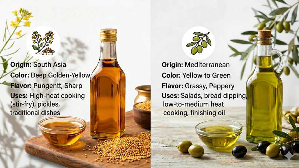 Mustard oil or olive oil: Gurugram doctor settles debate - 'Stop ...
