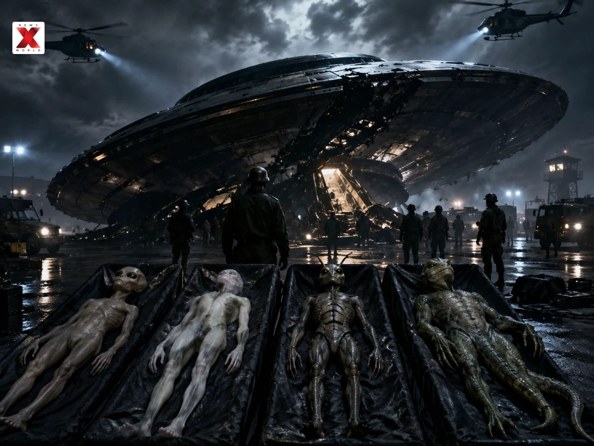 US Hiding Alien Truth? Researchers Claim Dozens of UFOs Recovered, 4 ...