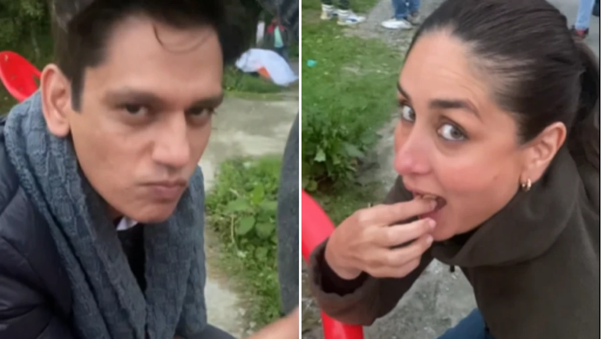 Kareena Kapoor's Darjeeling Diaries are all about munching on French fries with Vijay Varma. Watch