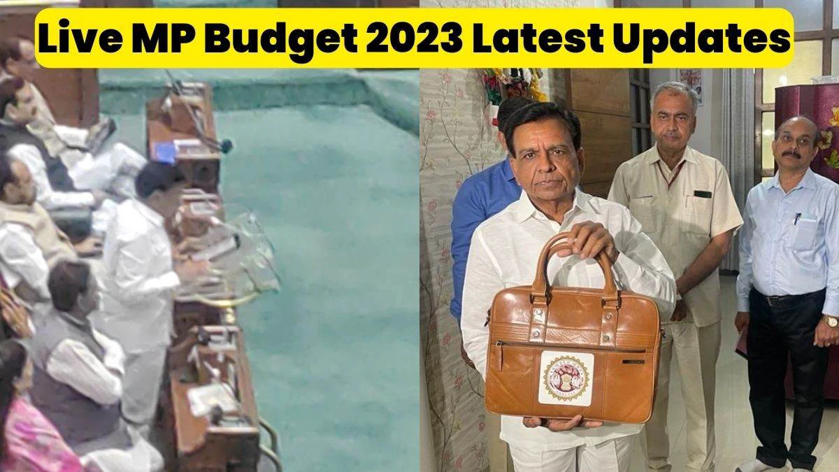 Budget 2023 Session: वित्‍त मंत्री जगदीश देवड़ा का बजट भाषण... स्कूलों के खाली पदों पर भर्ती, रामराजा लोक, एक लाख नौकरियां दी जाएंगी