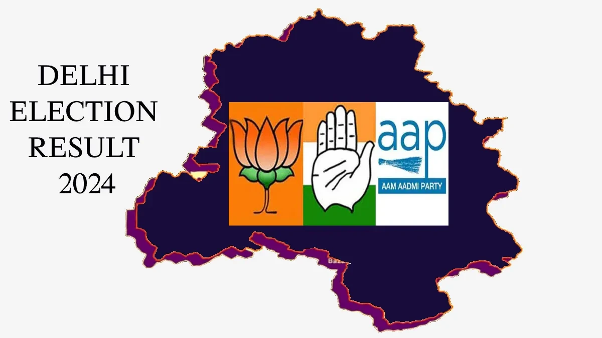 Live Delhi Election Result 2024: BJP, Congress, And AAP Compete In Delhi