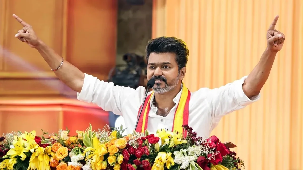 Tamil Nadu Govt Formation: TVK Chief Vijay Reaches Lok Bhavan With MLAs' Support Letter