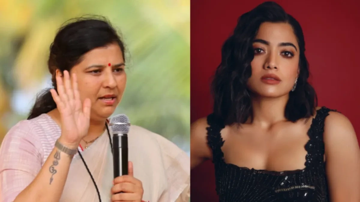 Anjali Nimbalka V/s Rashmika Mandanna: ಬೂಟು ನೆಕ್ಕುವುದು ನಿಲ್ಲಿಸಿ : ನಟಿ ರಶ್ಮಿಕಾ ಮಂದಣ್ಣಗೆ ಅಂಜಲಿ ನಿಂಬಾಳ್ಕರ್ ಚಾಟಿ!