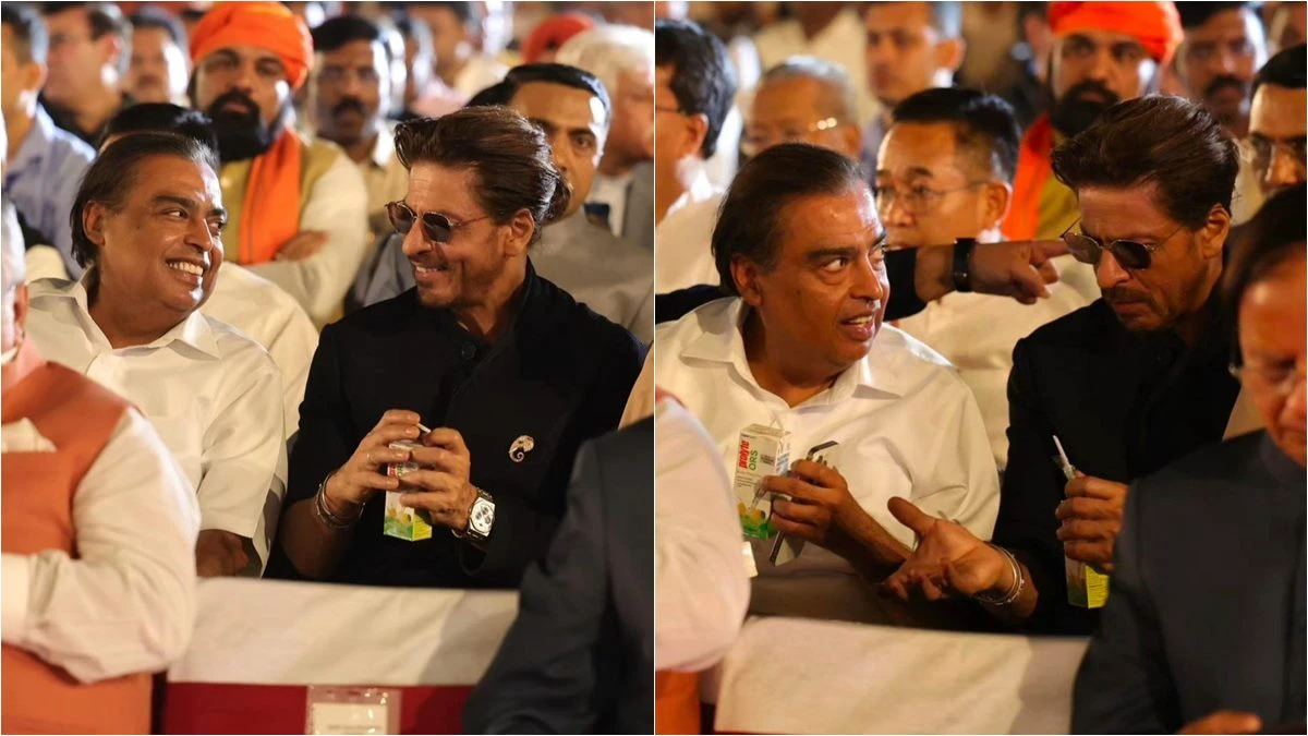 SRK, Mukesh Ambani sip Rs 31 ORS packs at PM's swearing-in. Internet is amused