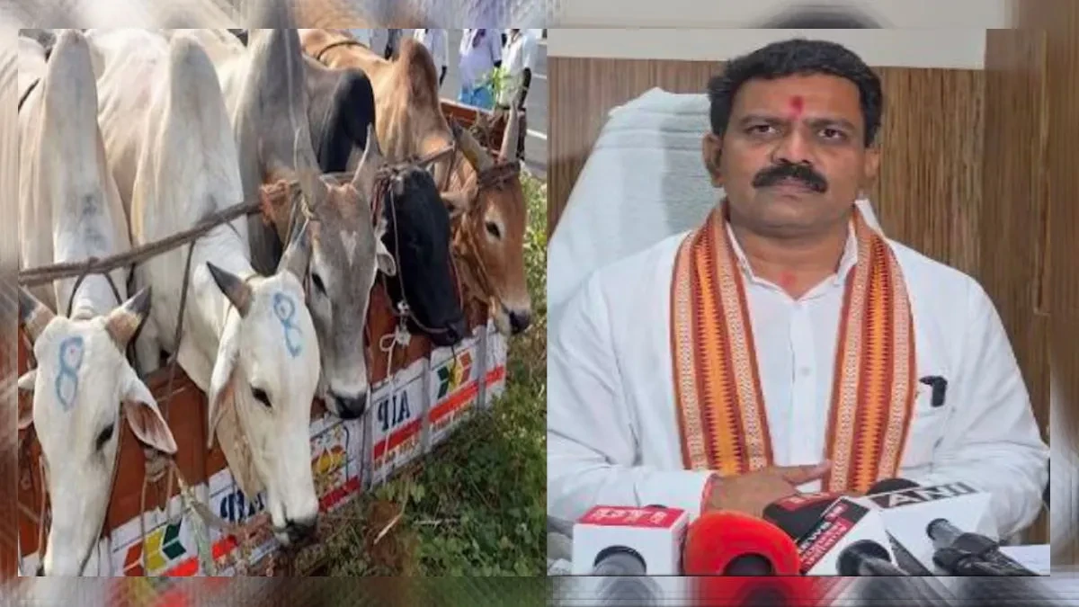 CG: छत्तीसगढ़ में  गौ तस्करी के खिलाफ लागू हुआ कड़ा कानून, डिप्टी सीएम विजय शर्मा ने दी जानकारी