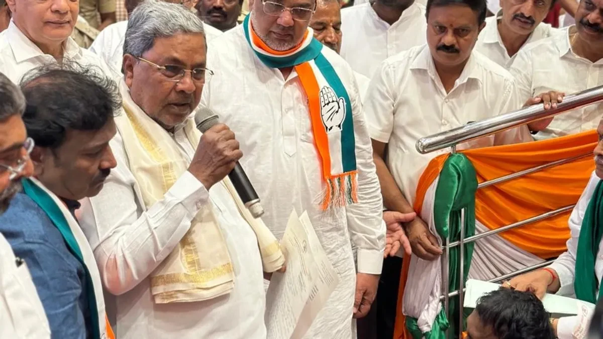 ಕಾಂಗ್ರೆಸ್ ಕಚೇರಿಯಲ್ಲಿ ಕೆಲಸ ಮಾಡುವ ಪೌರ ಕಾರ್ಮಿಕರರಿಗೆ ಮನೆ ಭಾಗ್ಯ: ಸಿದ್ದರಾಮಯ್ಯ