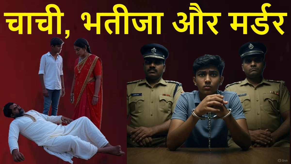 चाची के साथ अवैध संबंध, खूनी साजिश और चाचा का मर्डर... पुलिस एनकाउंटर में ऐसे पकड़ा गया कातिल भतीजा