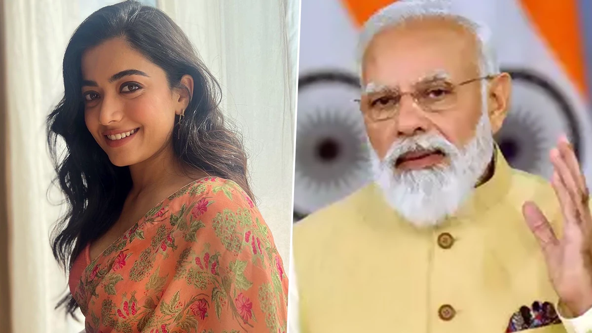 PM Narendra Modi Quotes Rashmika Mandanna's Video Post on Mumbai's Atal Setu, Says 'Nothing More Satisfying Than Connecting People'