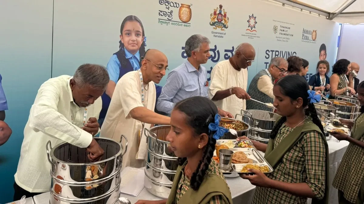 70,000 ಮಂದಿಗೆ ಬಿಸಿಯೂಟ ಸಿದ್ಧಪಡಿಸುವ ಅಡುಗೆ ಮನೆಗೆ ಚಾಲನೆ, ಎಲ್ಲಿ?