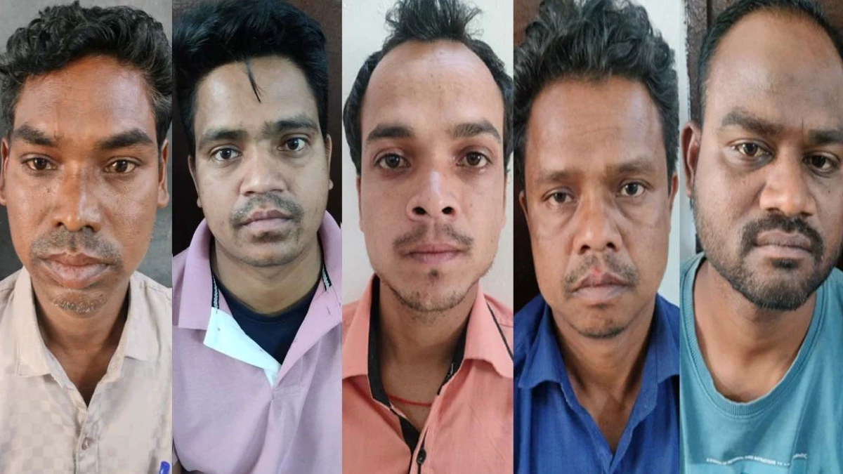 6 थैलियों में बरामद हुए गौमांस : झारखंड से ला रहे थे जशपुर, 5 आरोपी गिरफ्तार